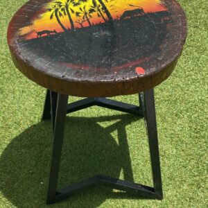 Antelope Sunset Stool