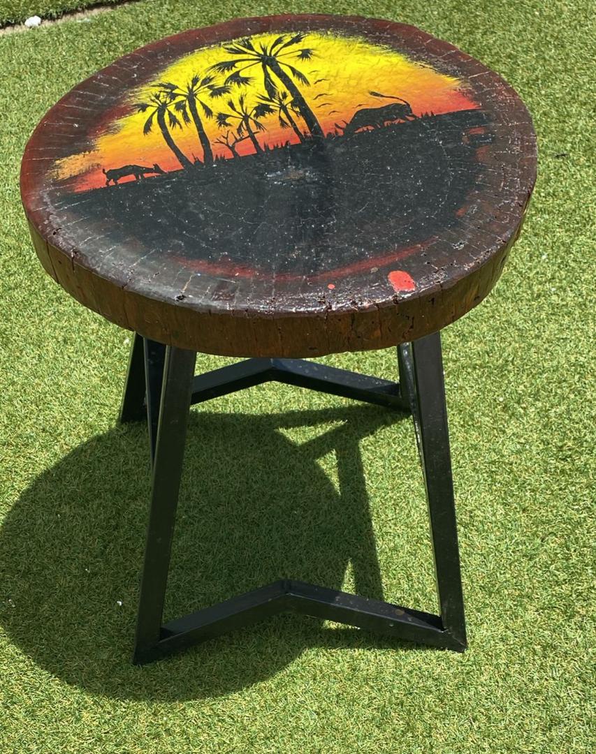 Antelope Sunset Stool