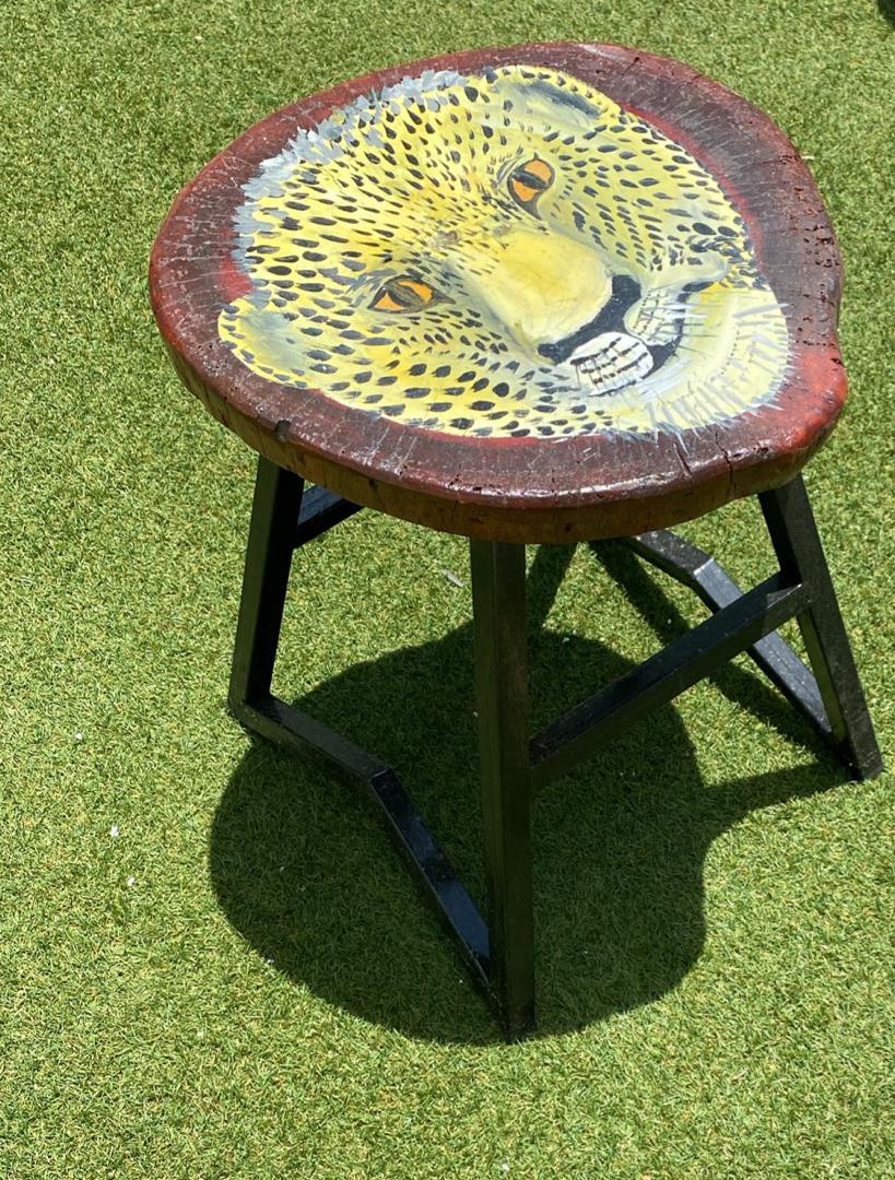 Leopard Glare Stool - Image 2