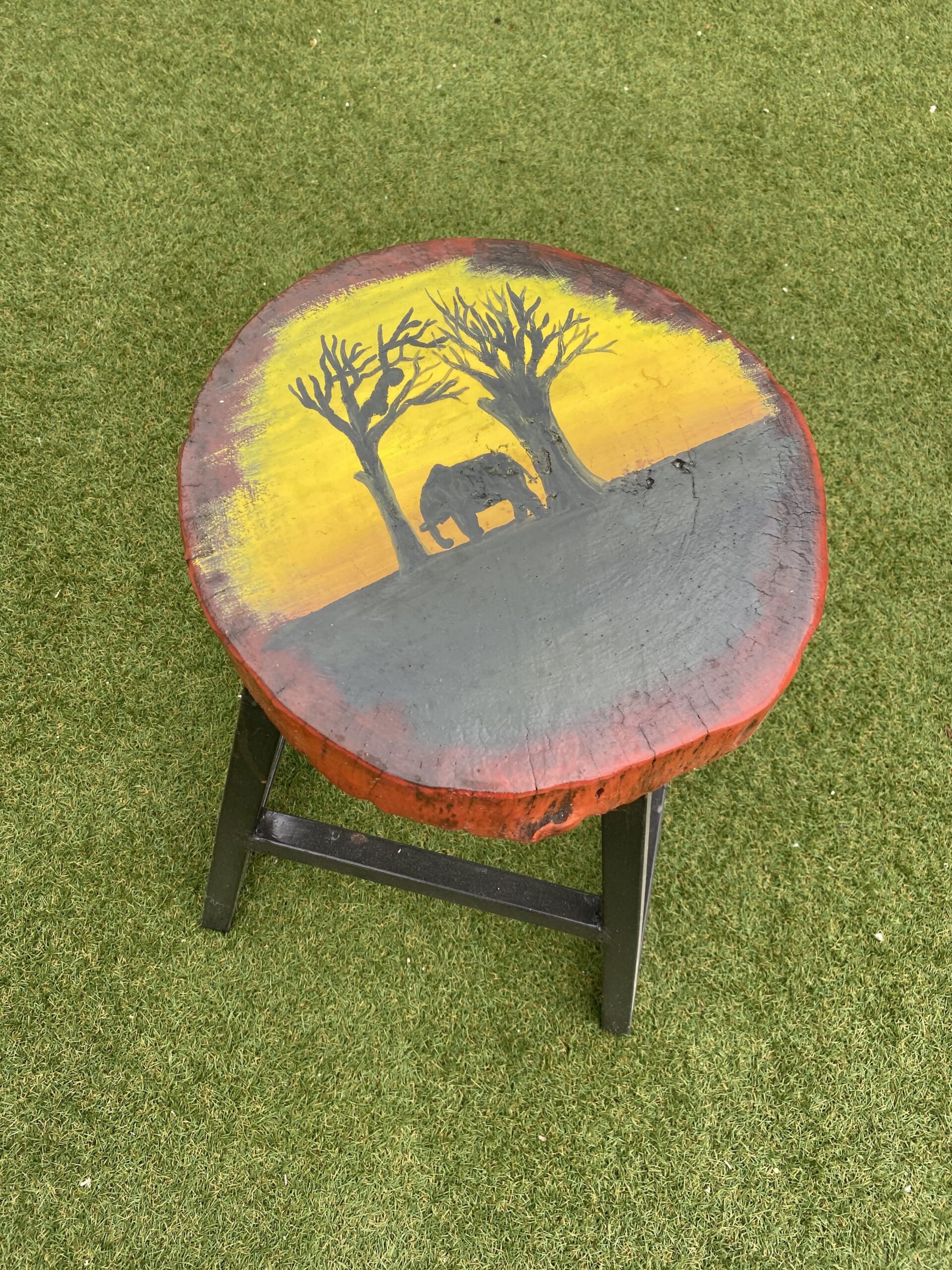 Elephant amongst the Trees Stool