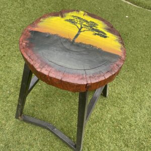 Sunset Tree Stool
